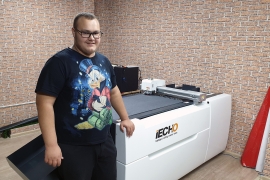 Компании MataPrint установила iECHO PK-0705 Plus в компании "ЦРУ" в Бишкеке