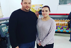 Open Office, посвященный новым рулонным УФ-принтерам Mimaki