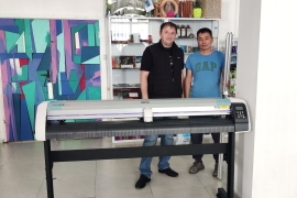 Компания Print&Constraction пополняется третьим каттером Mimaki CG-130SRIII (Алматы)