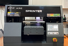 Запуск УФ-принтера Sprinter DPP A3E в демозале MataPrint Techno Asia, Бишкек