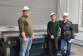 УФ-принтер Sprinter TC-CF2513 установлен в ТОО «КазЭнергоПауэр»