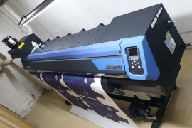 Текстильное производство Кыргызстана пополнилось принтером Mimaki TS100