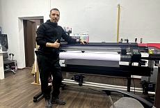 В компании KazMediaPro из г. Алматы установлен режущий плоттер Mimaki CG130AR