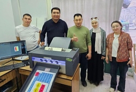 Режущий плоттер VULCAN SC-350 в полиграфической студии Format из Оша