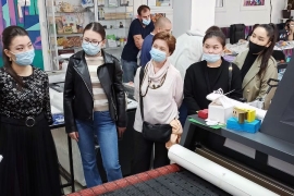 Очередная демонстрация в нашем демозале для студентов АТУ