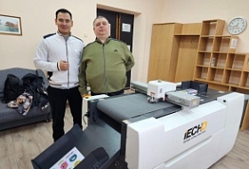 Запуск планшетного режущего плоттера iECHO PK 0604 в компании "НИВА"