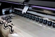 Трёхметровый сольвентник Mimaki SWJ-320EA уже в Караколе (Кыргызстан)