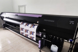 Трехметровый сольвентник Mimaki SWJ-320EA установлен в РПК Наружка в Атырау