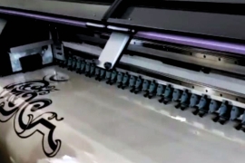 Трёхметровый сольвентник Mimaki SWJ-320EA уже в Караколе (Кыргызстан)