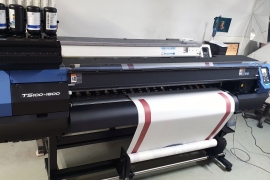 Mimaki TS100-1600 завоевывает рынок печати на синтетических тканях