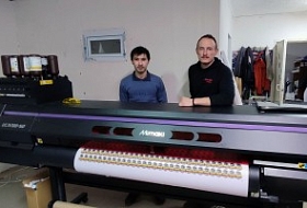 УФ-принтер Mimaki UCJV300-160 набирает популярность в Казахстане (Тараз)