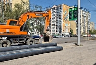 Дорожные работы перед офисом MataPrint Techno Дорожные работы перед офисом MataPrint Techno