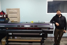 Поздравляем Print Master с успешным запуском Mimaki UCJV300