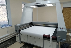 Первый в Казахстане лазерный раскройщик Photonim 1812 Scan Pro
