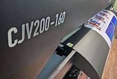 Запуск экосольвентного принтера-каттера Mimaki CJV200﻿ в городе Костанай