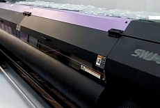 Нур-Султан (Казахстан) встречает широкоформатник Mimaki SWJ-320EA
