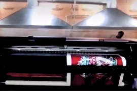 Революционный сольвентный принтер Mimaki SWJ-320EA установлен в Кызыл-Кия