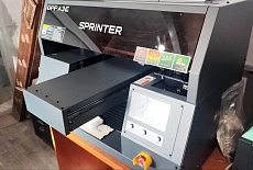 УФ-принтер Sprinter DPP A3E был установлен в компании MyPrint из Алматы