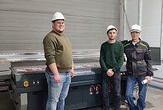УФ-принтер Sprinter TC-CF2513 установлен в ТОО «КазЭнергоПауэр»