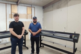 Запуск двух Mimaki CG-130AR в "Обществе Инвалидов и Социальной Адаптации"