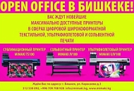 Open Office в Бишкеке: Mimaki TS100 к вашим услугам!