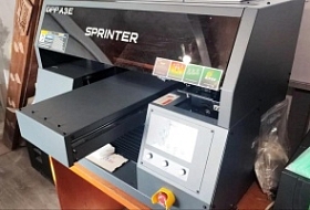УФ-принтер Sprinter DPP A3E был установлен в компании MyPrint из Алматы