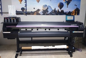 В Актау запущен очередной принтер с функцией резки Mimaki CJV150-160
