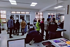 Приём студентов Алматинского Колледжа Полиграфии (АПК) в нашем демозале